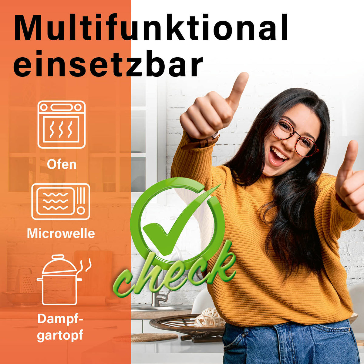 Backpapierschalen für Heißluftfritteusen (5–6 l) - 100 Stück, multifunktional für Ofen, Mikrowelle und Dampftopf einsetzbar.
