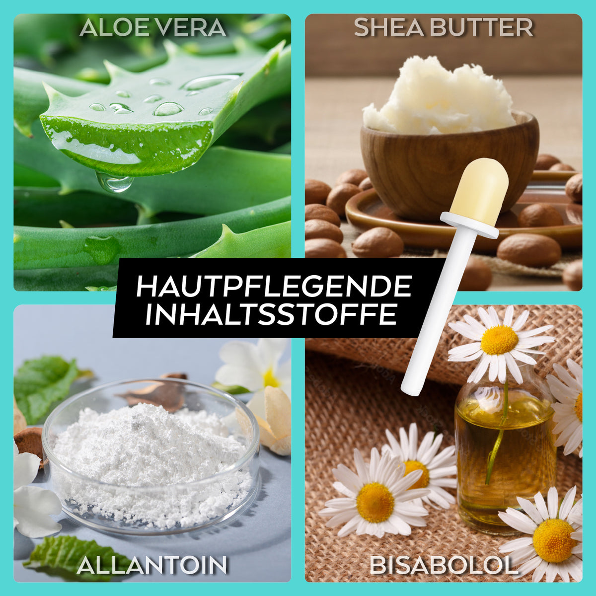 Wachs-Sticks zur Entfernung von Nasen- & Ohrenhaaren - 12er-Set mit Aloe Vera Sheabutter Allantoin und Bisabolol