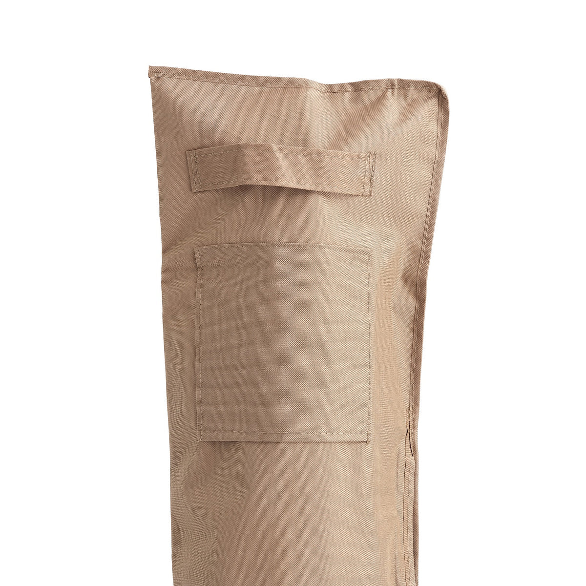 Abdeckung für Sonnenschirm - 240 x 33/45/50 cm - Beige, wasserdicht, UV-beständig, robustes 600D Oxford Gewebe mit Tragegriff.