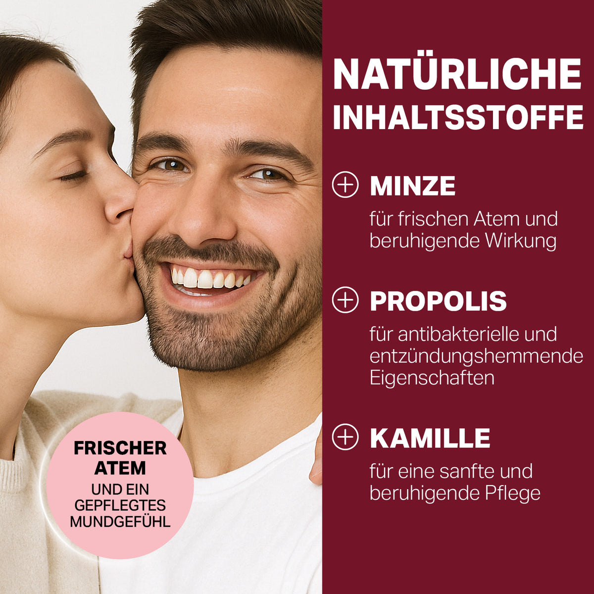 Zahnfleischgel Intensivserum No.7 by Dr. Adyani, 30 ml mit Minze, Propolis und Kamille für frischen Atem und beruhigte Mundpflege.