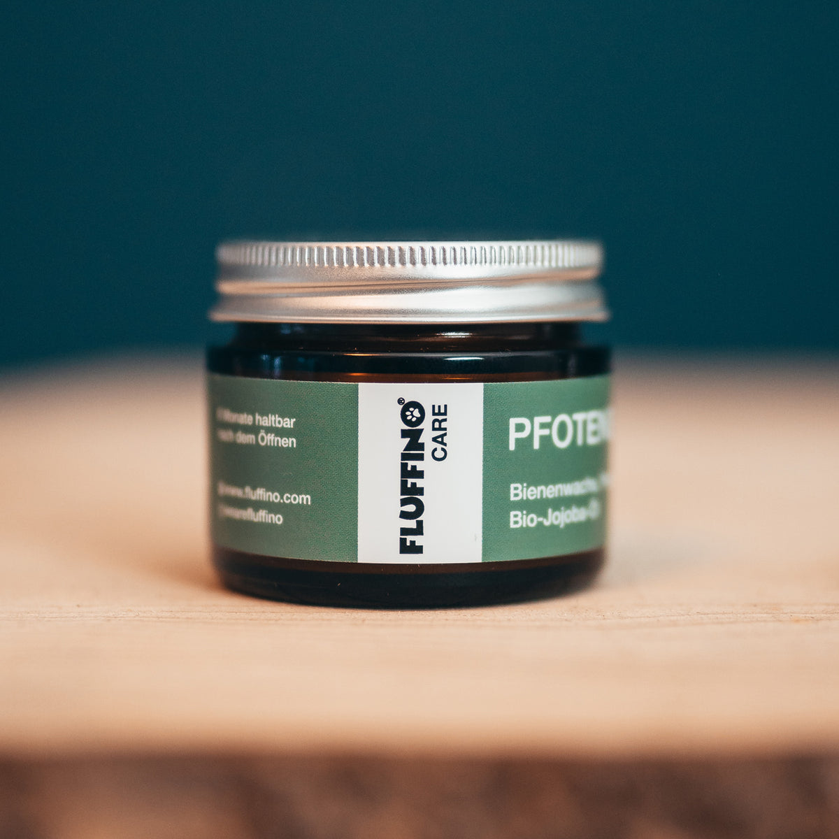 Pfotenbalsam - 50 ml - 100% natürlicher Pfotenschutz mit Bienenwachs, Bio-Jojobaöl und natürlichen Inhaltsstoffen von Fluffino Care.