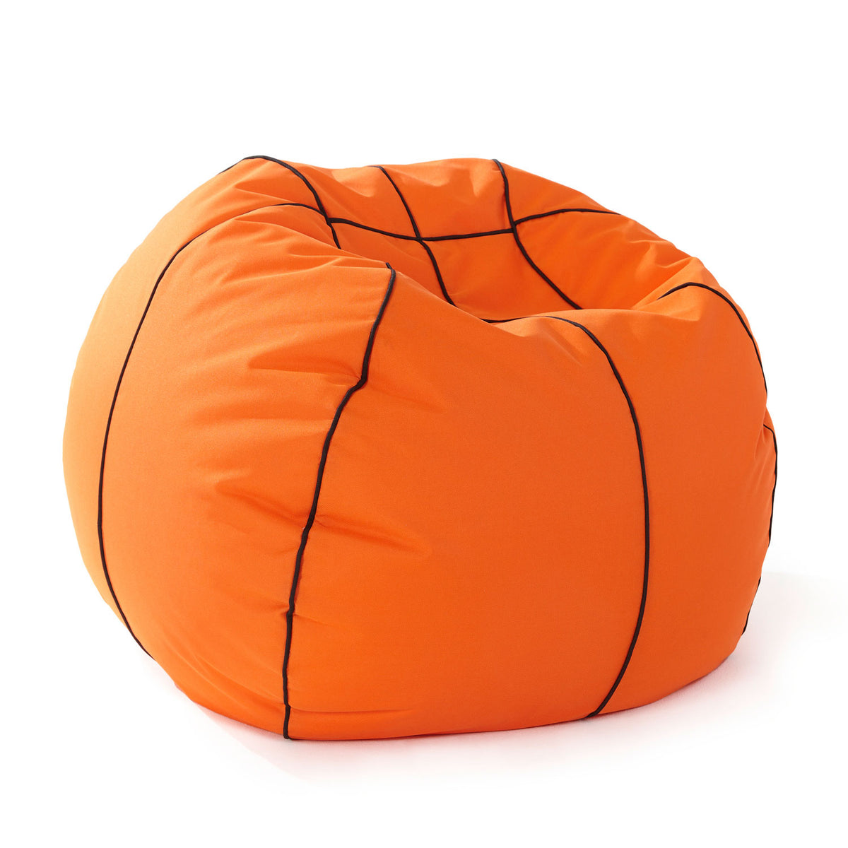 Luxury Basketball Sitzsack (170 L) - Indoor & Outdoor Basketball-Design, hochwertiger Sitzsack, waschbarer Bezug, ideal für drinnen und draußen.
