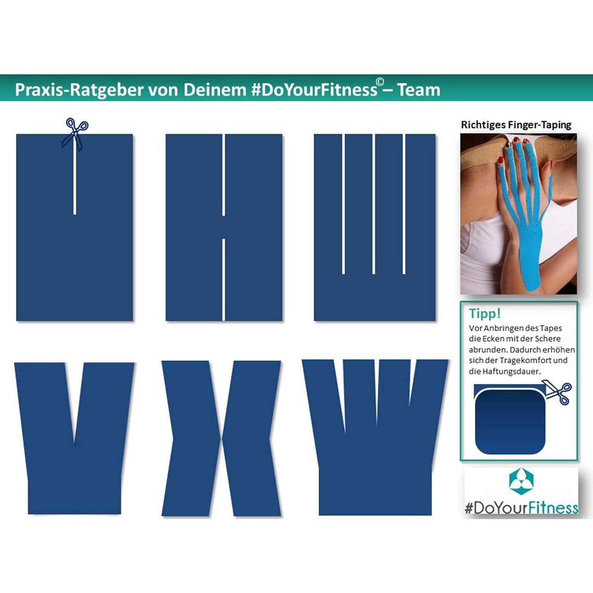 Kinesiologisches Tape - 2,5 cm x 5 m - Rot, elastisch, hautfreundlich, latexfrei, atmungsaktiv, ideal für Finger-Taping und Sportanwendungen.