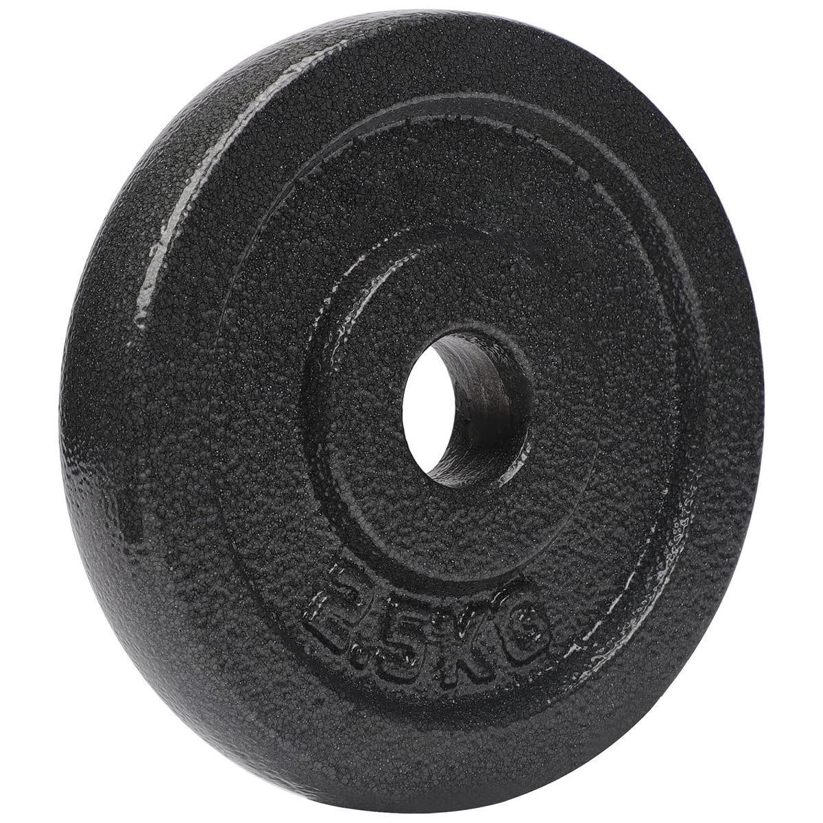 Gusseisen Hantelscheiben Gewichtscheiben 2,5 kg mit 28/29 mm Bohrung, robustes Gewicht für Krafttraining und Fitnessgeräte.