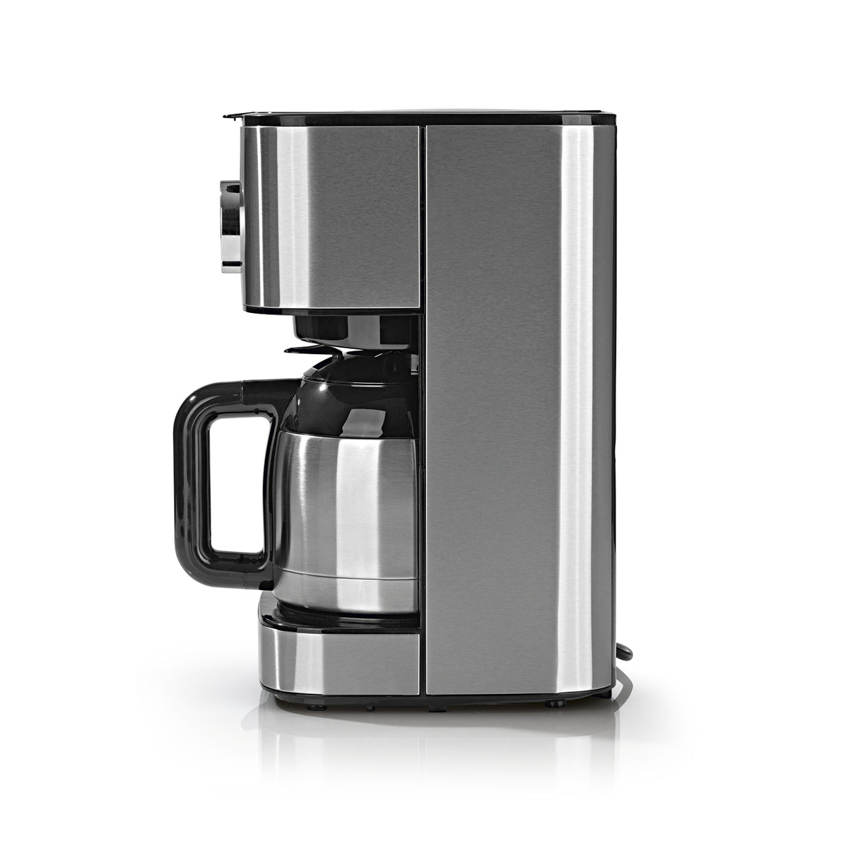 Kaffeemaschine Fresh-Aroma-Switch Thermo mit LED-Touch-Display, Timerfunktion und doppelwandiger Isolierkanne für frischen Filterkaffee.