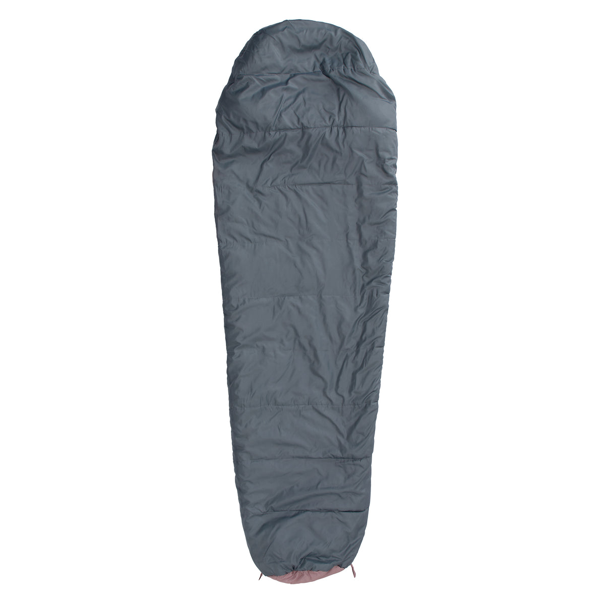 Camping Schlafsack Classic - Mumienschlafsack mit wasserabweisendem Außenmaterial, ideal für Outdoor und Camping, 230 x 80 x 55 cm, Rosé.