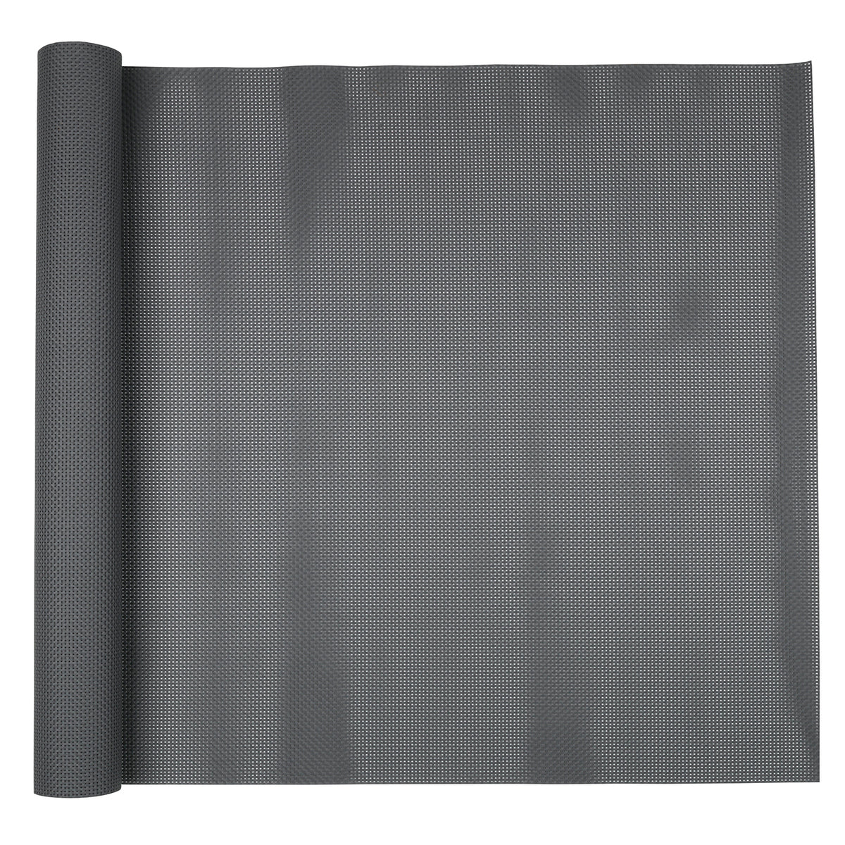 Polyrattan Sicht- und Windschutz in Anthrazit, flexibel, blickdicht, wasserabweisend, UV-beständig für Balkon und Terrasse, ca. 90x500 cm.