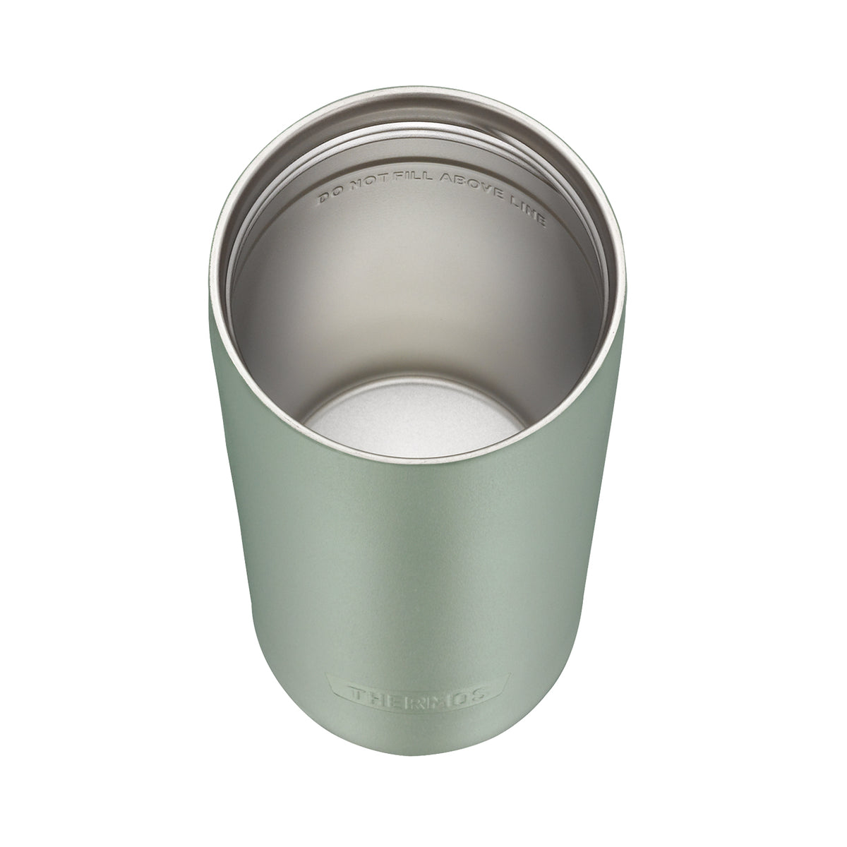 Guardian Line Isolier-Trinkbecher 500 ml matcha green, doppelwandiger Edelstahl, auslaufsicher, pulverbeschichtet, BPA-frei, passt in gängige Cup Holder