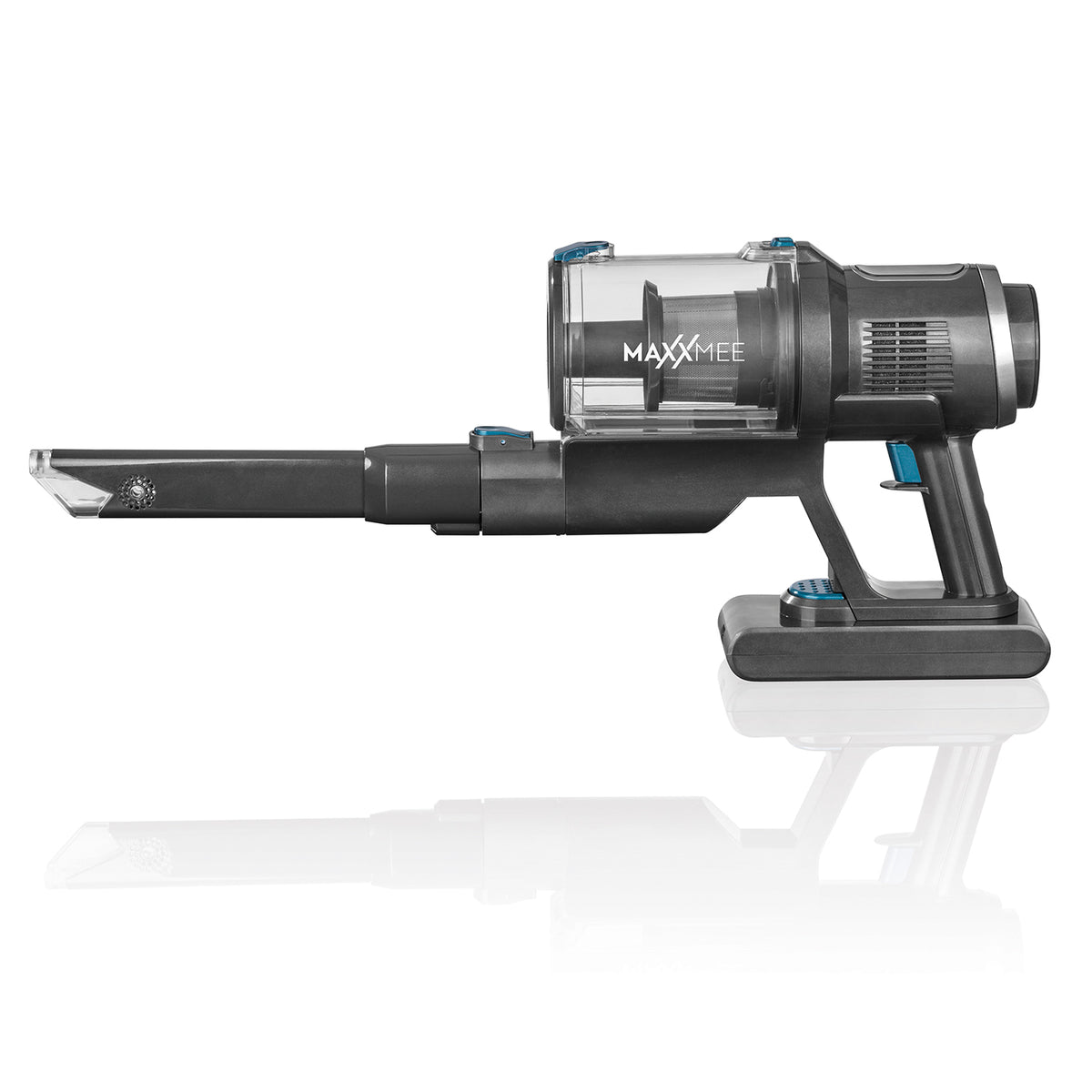 Ersatz-Akku für Akku-Zyklon-Staubsauger LED anthrazit/petrol passend für MAXXMEE Modelle 03048 und 05878.