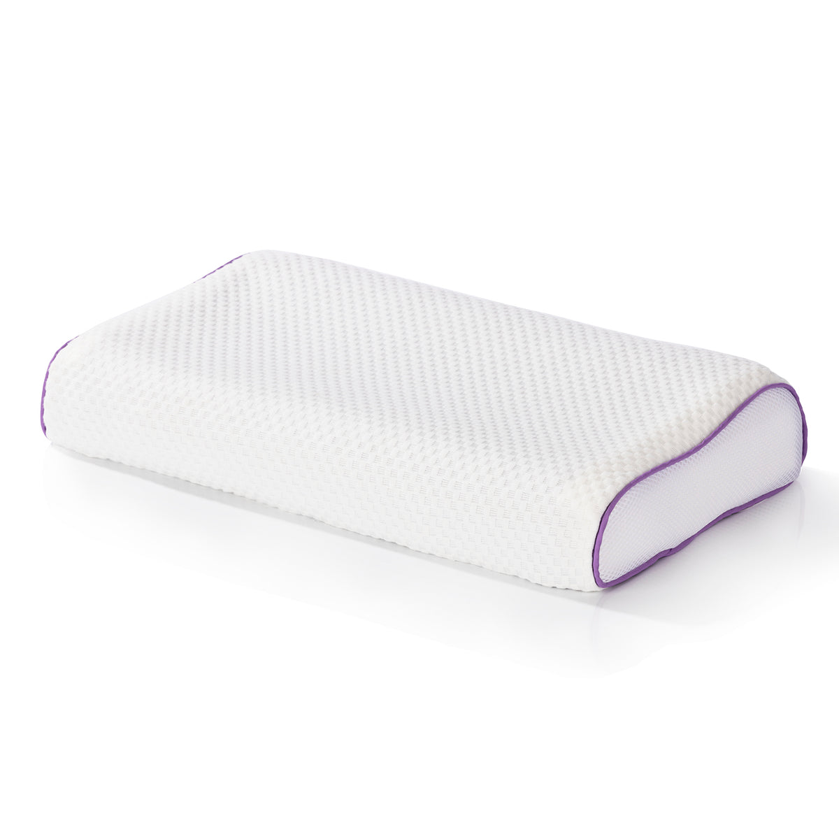 Gel-Nackenkissen Kissen mit ergonomischer Form, atmungsaktiver Wabenstruktur und waschbarem Bezug für optimale Nackenunterstützung.
