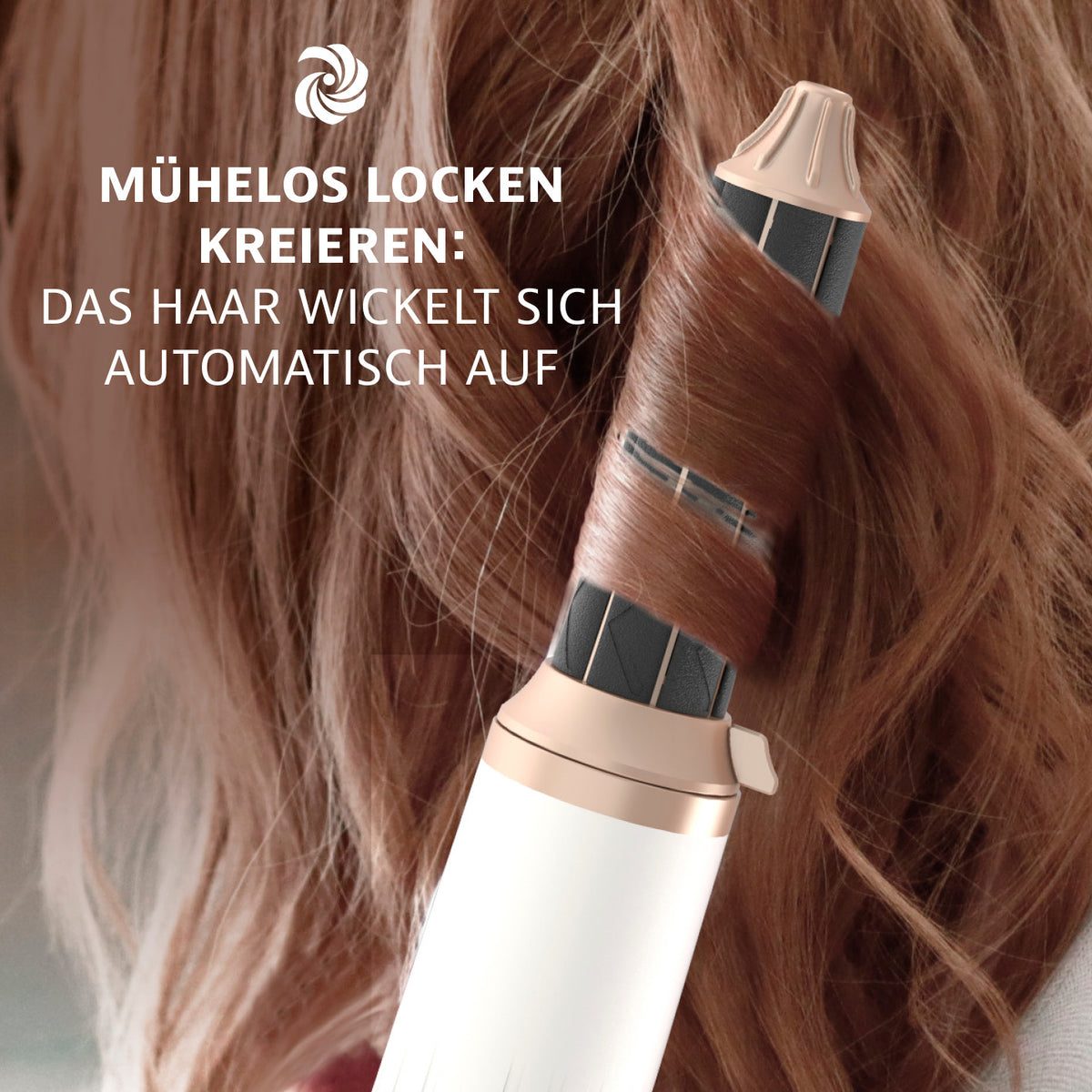 my BEAUTY STYLER - trocknen, stylen, Locken kreieren mit automatischem Aufwickeln für mühelose, schonende Locken – geeignet für alle Haartypen.