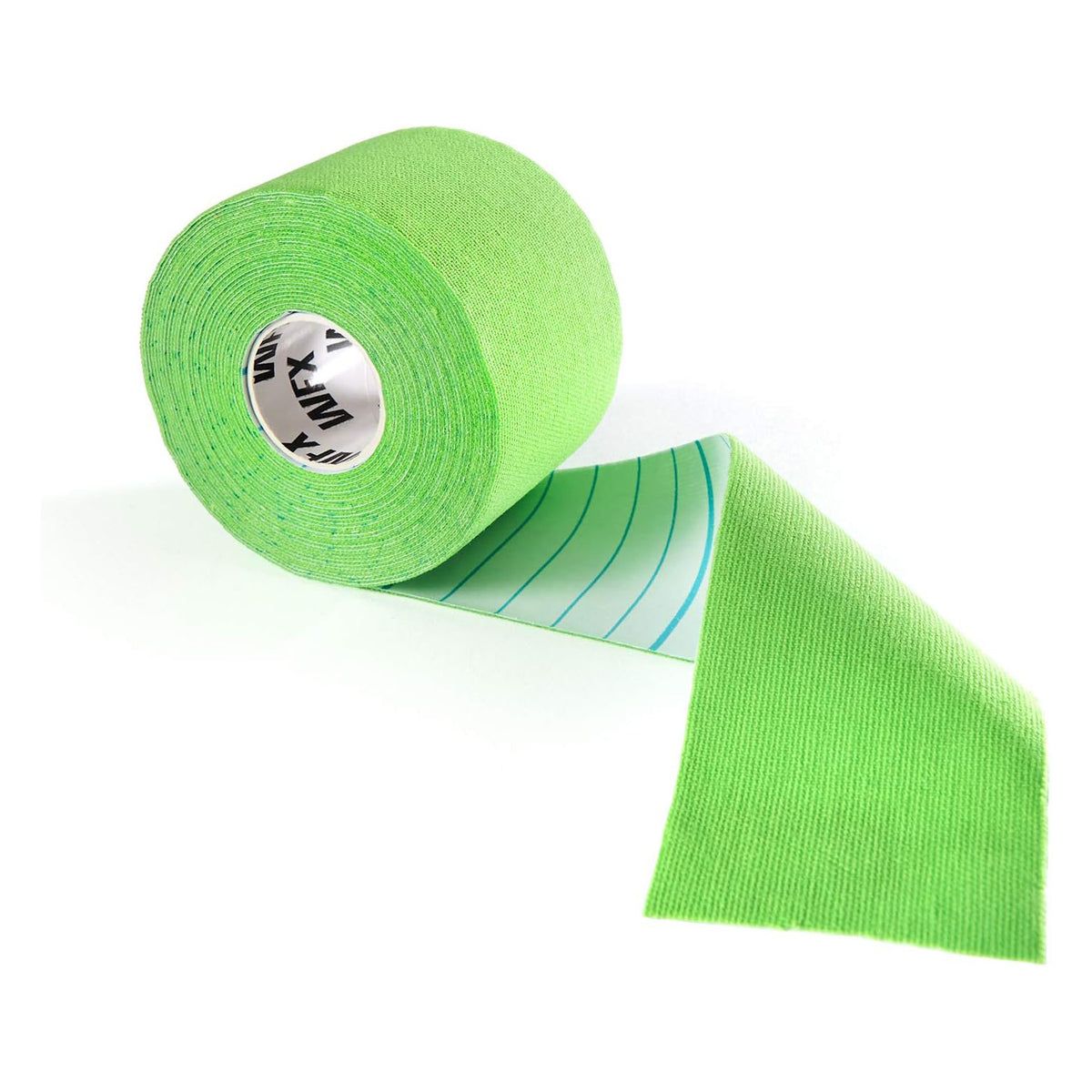 Kinesiologie Tapes - 5m x 5cm - 6er Set in grün, wasserbeständig, luftdurchlässig mit hoher Elastizität und Acrylbeschichtung für vielseitige Anwendung.