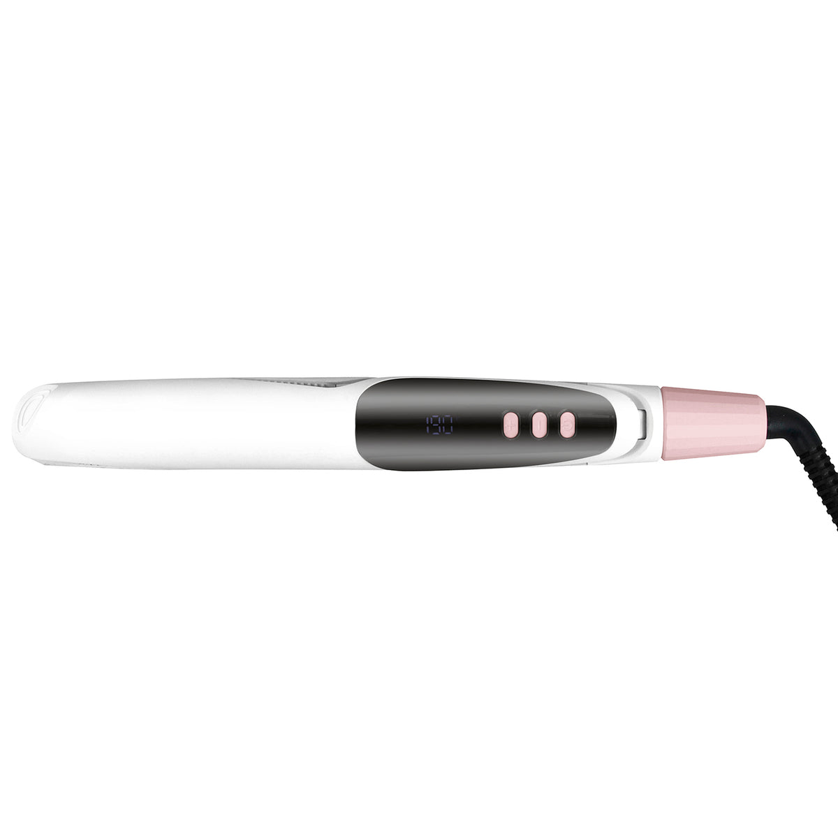 Hair Styler Curl & Straight Glätteisen mit geschwungenen Platten, Temperaturregelung und integrierter Abschaltfunktion für vielseitiges Styling.