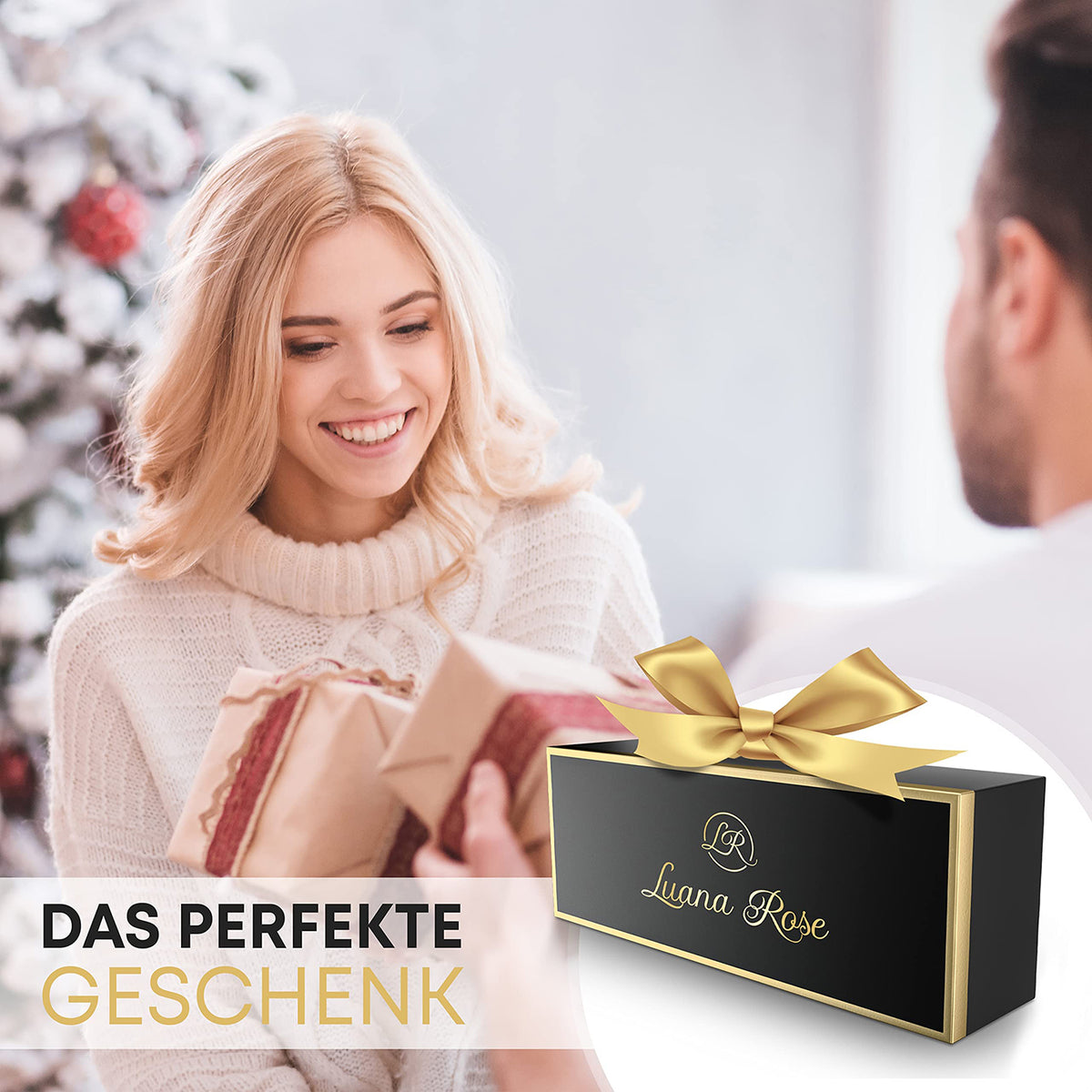 Duftkerzen Geschenkset - 4er-Set mit Lavendel, Eucalyptus Lemongras, Vanille & Kokosnuss in stilvoller Geschenkverpackung.