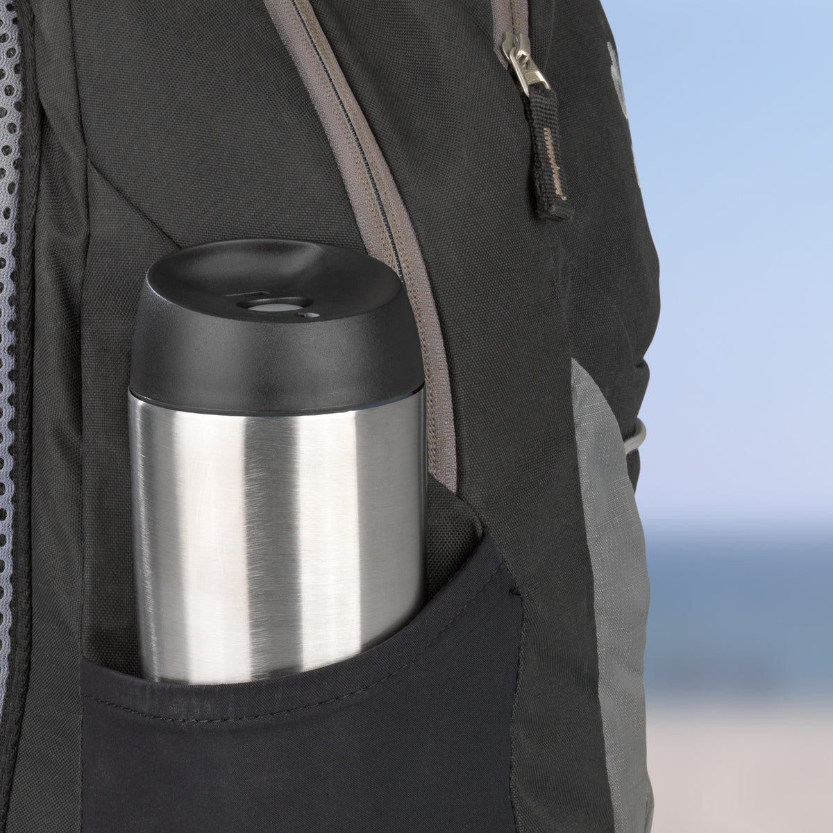 COFFEE2GO Thermobecher - 400 ml, auslaufsicher, hält Getränke bis zu 3 Stunden heiß oder kalt, ideal für unterwegs.