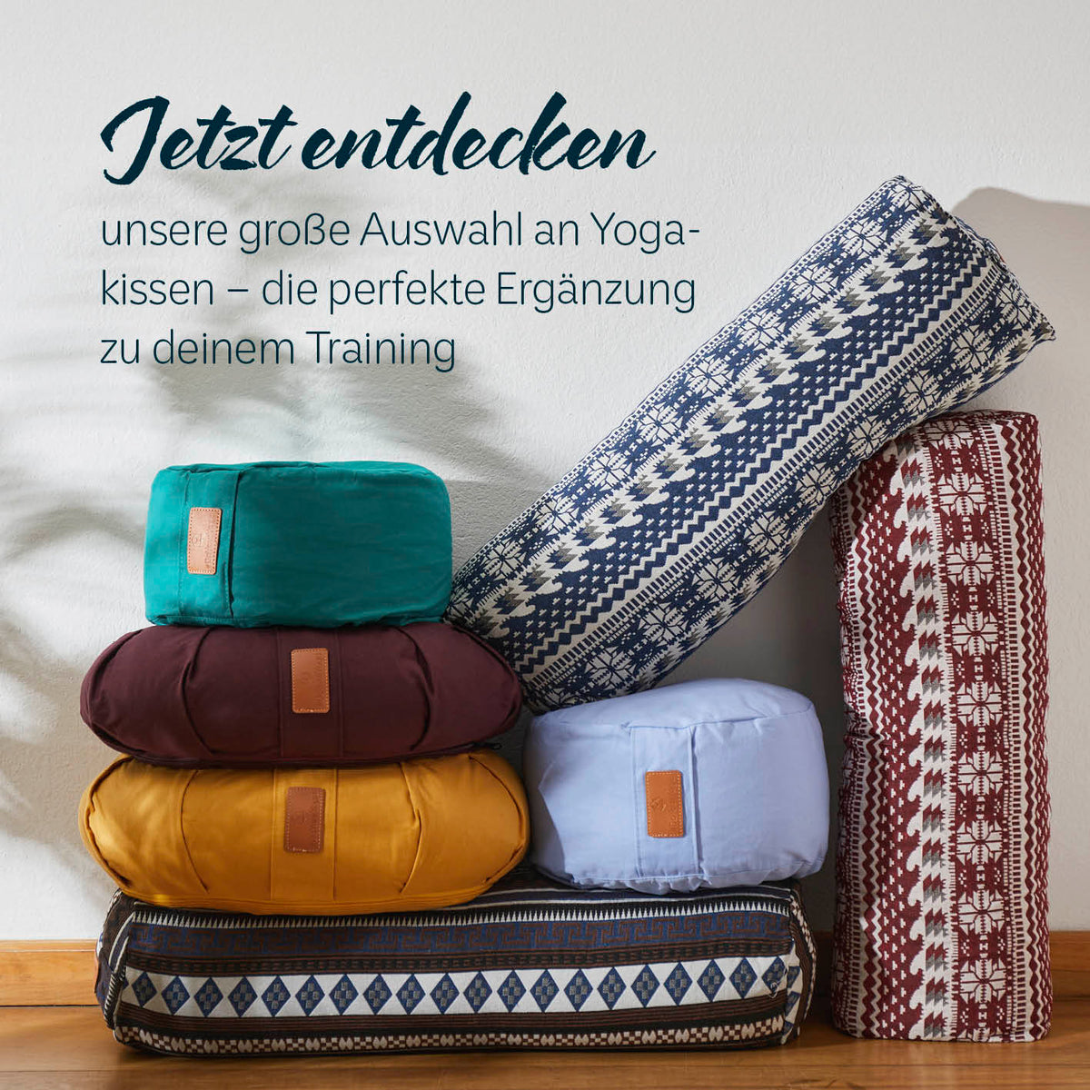 Yogamatte Kirana - 183 x 61 x 0,4 cm - Curry, weiche, rutschfeste ECO-PVC Trainingsmatte für Yoga, Pilates und Fitness.