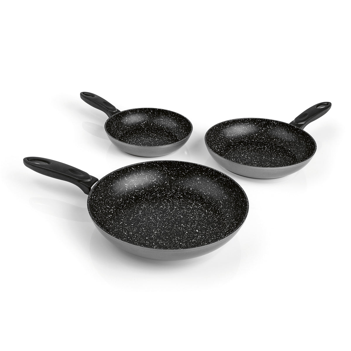 Aluminium-Pfanne mit Cool-Touch-Griff - Geschmiedet - 20 cm, antihaftbeschichtet, ideal für schonendes Braten und einfaches Handling.