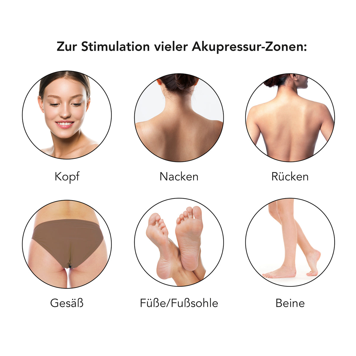 Akupressur-Set Polster & Kissen - Grün zur Stimulation von Kopf, Nacken, Rücken, Gesäß, Füßen und Beinen durch Akupressur-Noppen.