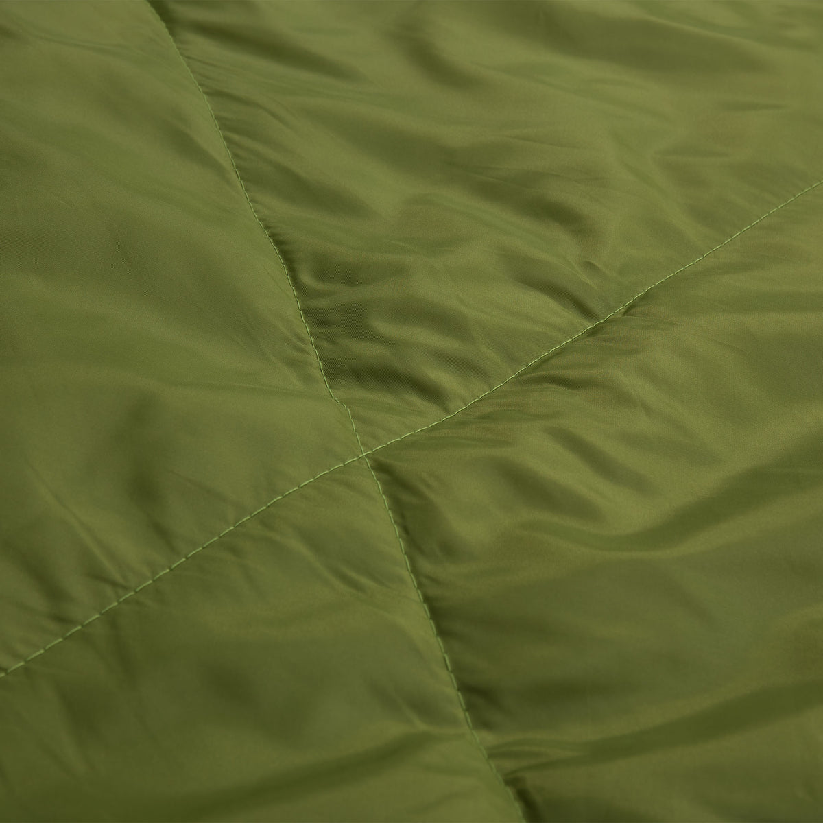 Doppelschlafsack mit Tragetasche - 2-Personen Schlafsack, wasserabweisend, 190x150 cm, dunkelgrün, ideal für Camping und Reisen.