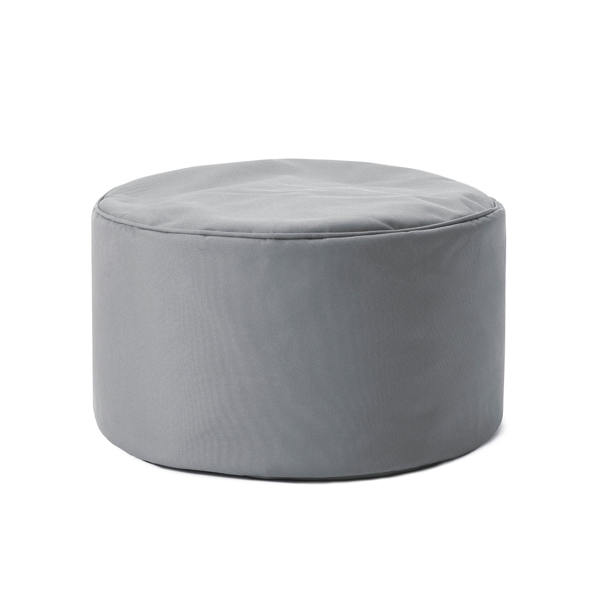 Sitzsack-Hocker/Pouf (50 L) Grau, multifunktional, für in- und outdoor, leicht, langlebig mit hochwertiger EPS-Füllung und pflegeleichtem Material.