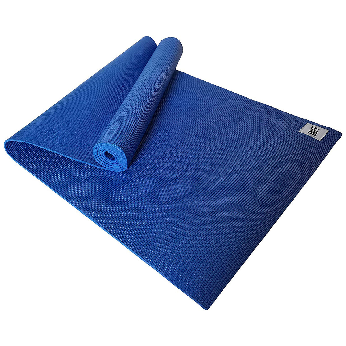 Fitnessmatte Yogamatte "Annapurna Comfort" blau, 183x61 cm, rutschfest, weich, ideal für Pilates und Fitnessworkouts.
