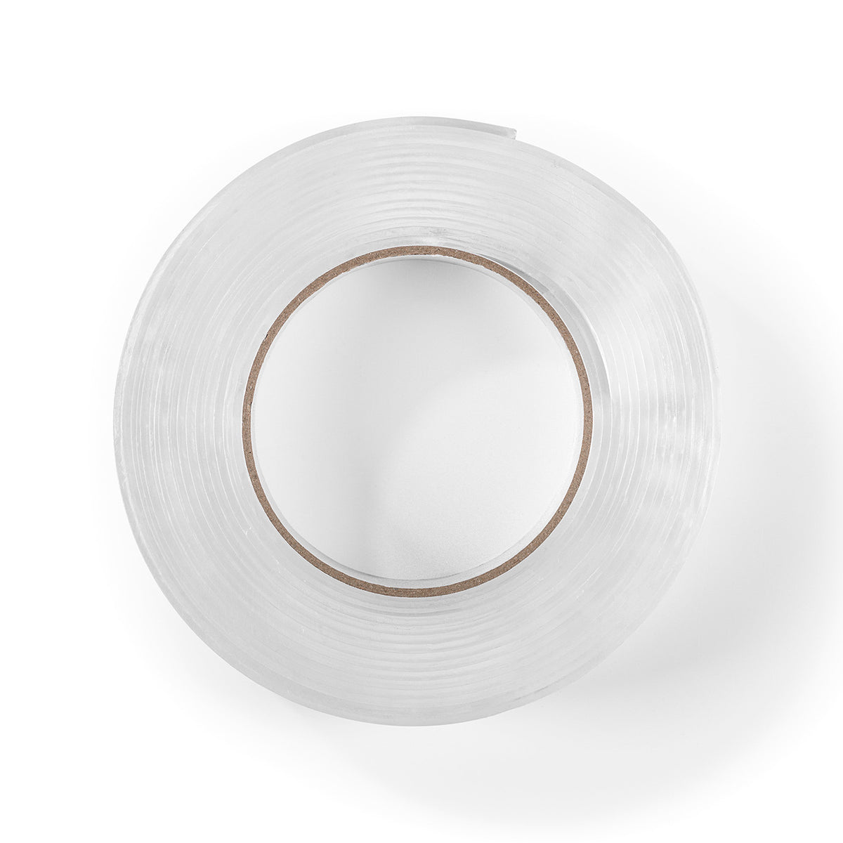 Spurenloses Klebeband - 5 m als transparente Klebebandrolle in Nahaufnahme