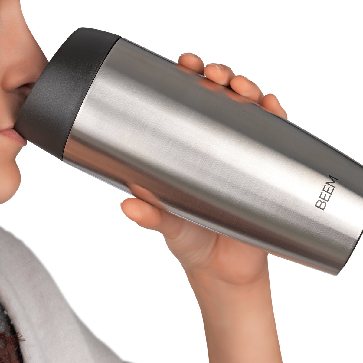 COFFEE2GO Thermobecher - 400 ml auslaufsicher, hält Getränke bis zu 3h heiß oder kalt, ideal für unterwegs und nachhaltigen Genuss.