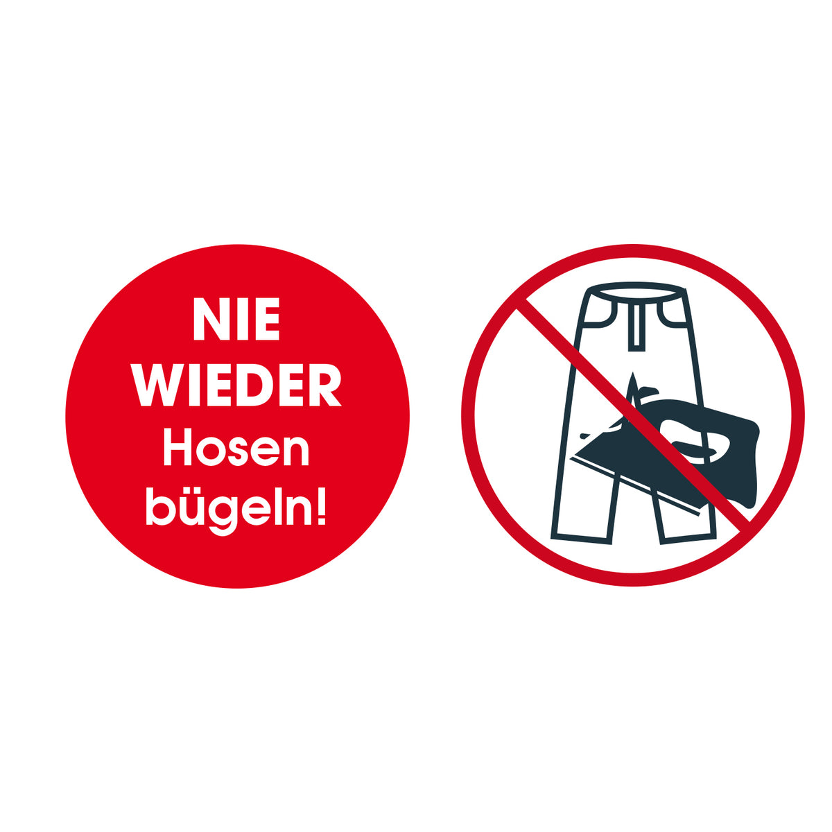 Bügler-Aufsatz für Hosen - silber/weiß, trocknet und bügelt Hosen automatisch, spart Zeit und schont den Stoff.