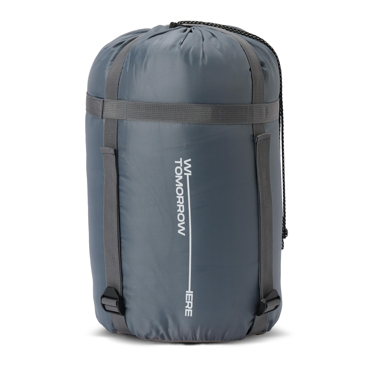 Camping Schlafsack Classic - Mumienschlafsack mit Tasche in Rosé, platzsparend verpackt und wasserabweisend für Outdoor-Einsätze.