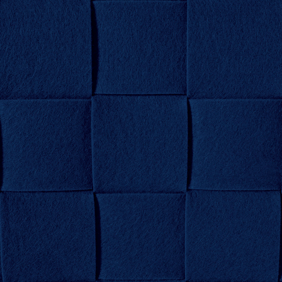 Filz-Aufbewahrungskorb M - 32 x 32 x 32 cm - Dunkelblau, moderner faltbarer Aufbewahrungskorb aus strapazierfähigem Filz in Scandi Style.