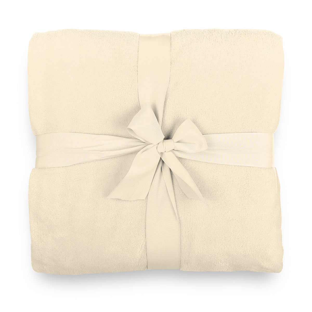 Kuscheldecke - 220x240 cm beige, weich aus Coral-Fleece, waschbar bei 30°C, ideal als Sofadecke und Tagesdecke.