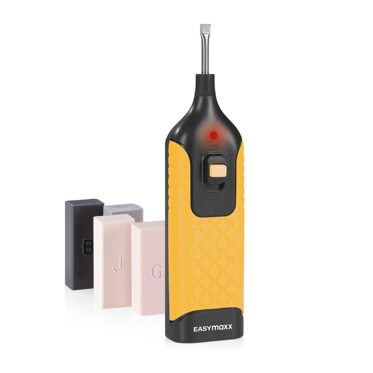 PVC- & Vinyl-Reparaturset - 19 -tlg. mit kabellosem Gerät und 11 Wachsfarben zur Reparatur von Kunststoff- und Vinylflächen.
