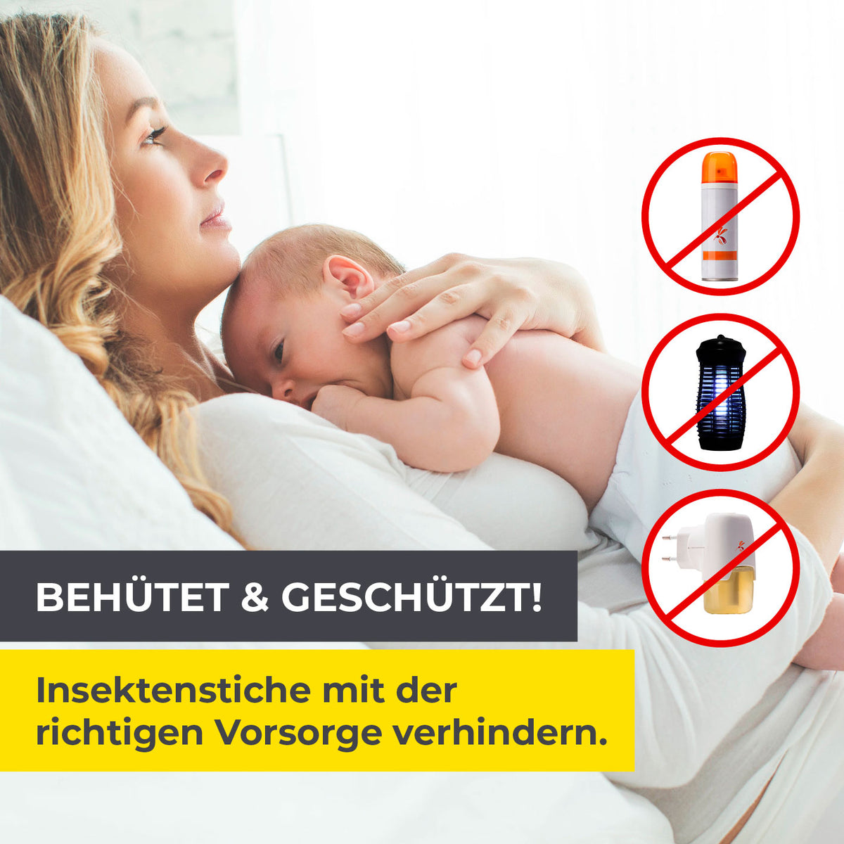 Insektenschutzgitter mit Klettbefestigung - 2er-Set schützt effektiv vor Insekten ohne Chemie und Aufwand, ideal für Familien mit Babys.