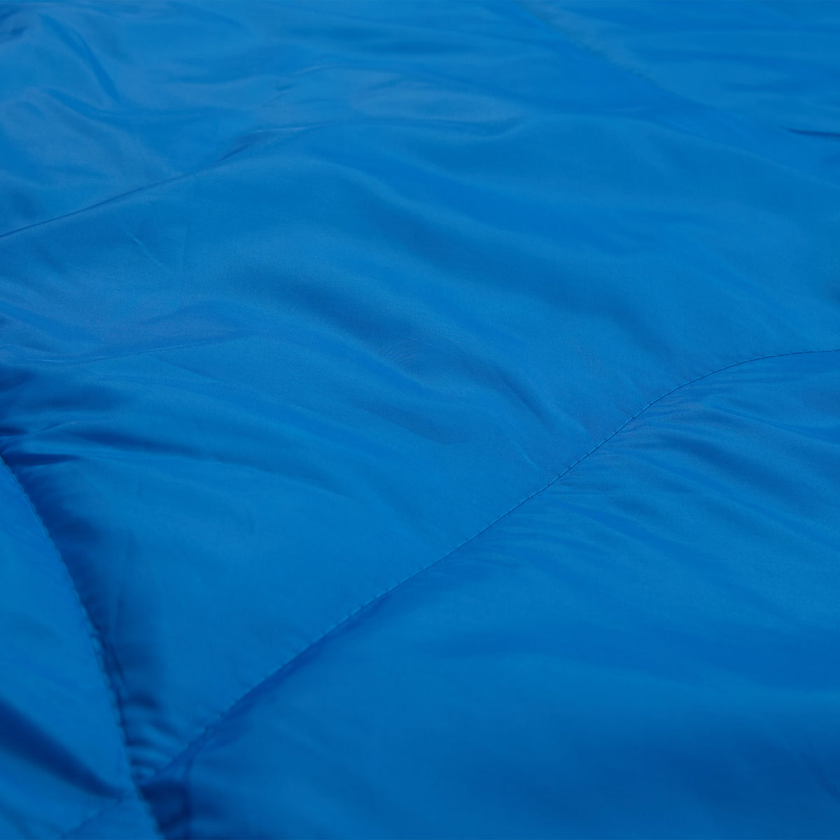 Doppelschlafsack mit Tragetasche - 2-Personen Schlafsack, wasserabweisend, royalblau, 190 x 150 cm, ideal für Camping und Reisen.