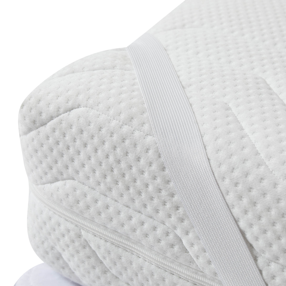 Matratzentopper Microfaser - 160 x 200 x4,5 cm mit weichem, atmungsaktivem Bezug und elastischem Memory Foam für optimale Körperanpassung.