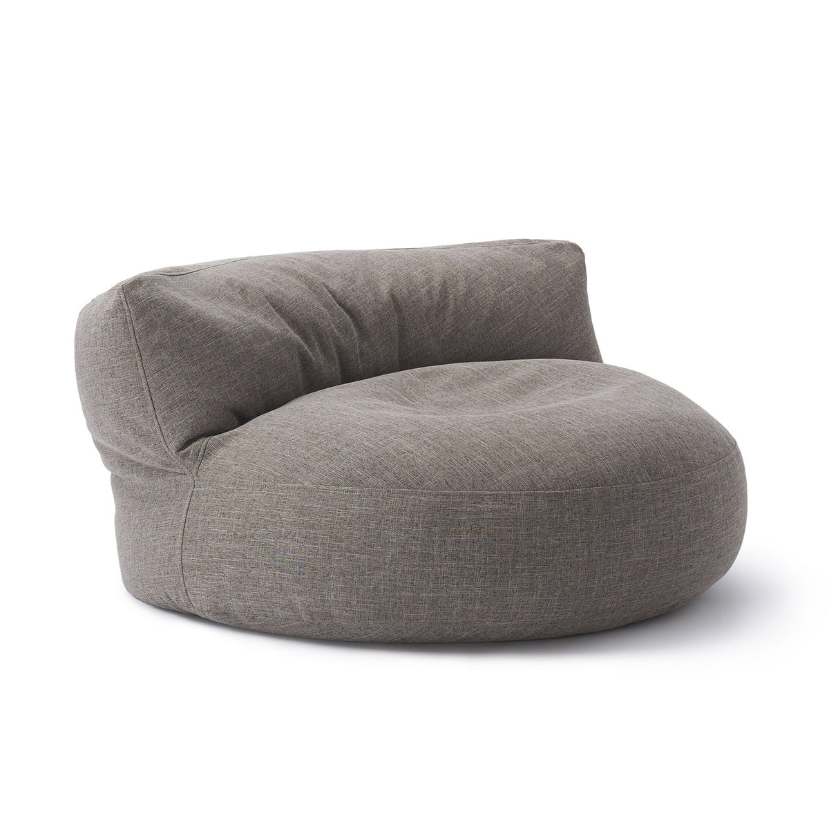 Interior Line Sitzsack-Lounge (320 L) in Hellgrau, indoor, weich, leinenartig, bequem, modernes Design für gemütliche Sitzbereiche.