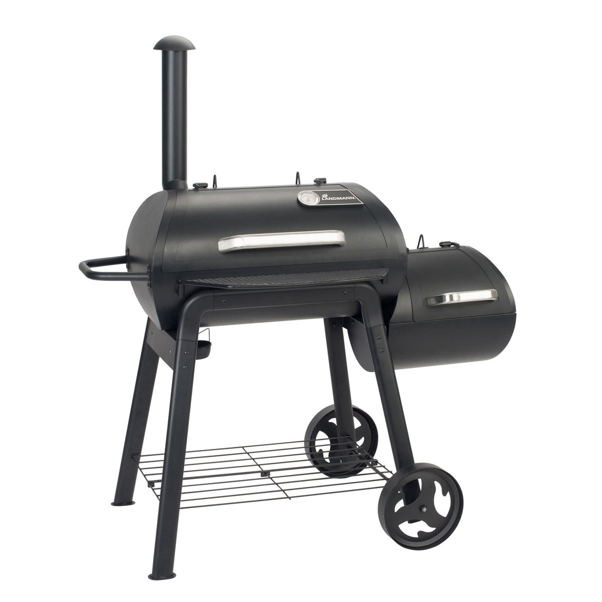 Smoker Vinson 200 klassischer 16 Zoll Smoker mit 4-in-1 Funktion, Edelstahlgriffen, Deckelthermometer und optimaler Luftzirkulation.