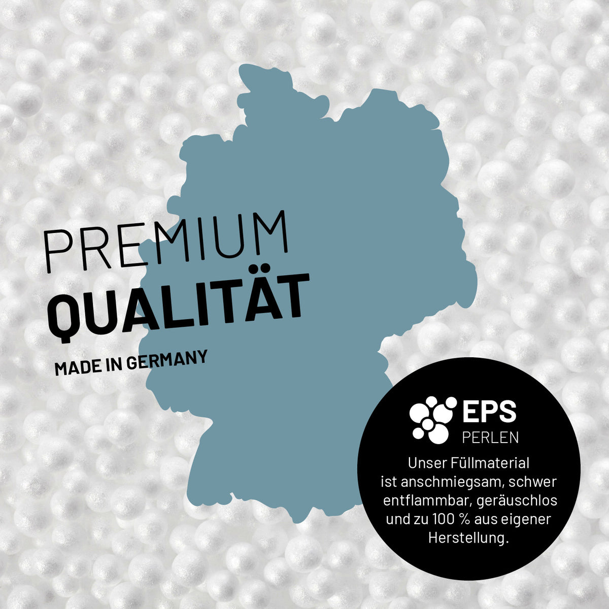 Interior Line Sitzsack-Lounge (320 L) Braun mit EPS-Perlenfüllung, hochwertige Qualität, made in Germany, ideal für den Indoor-Bereich.