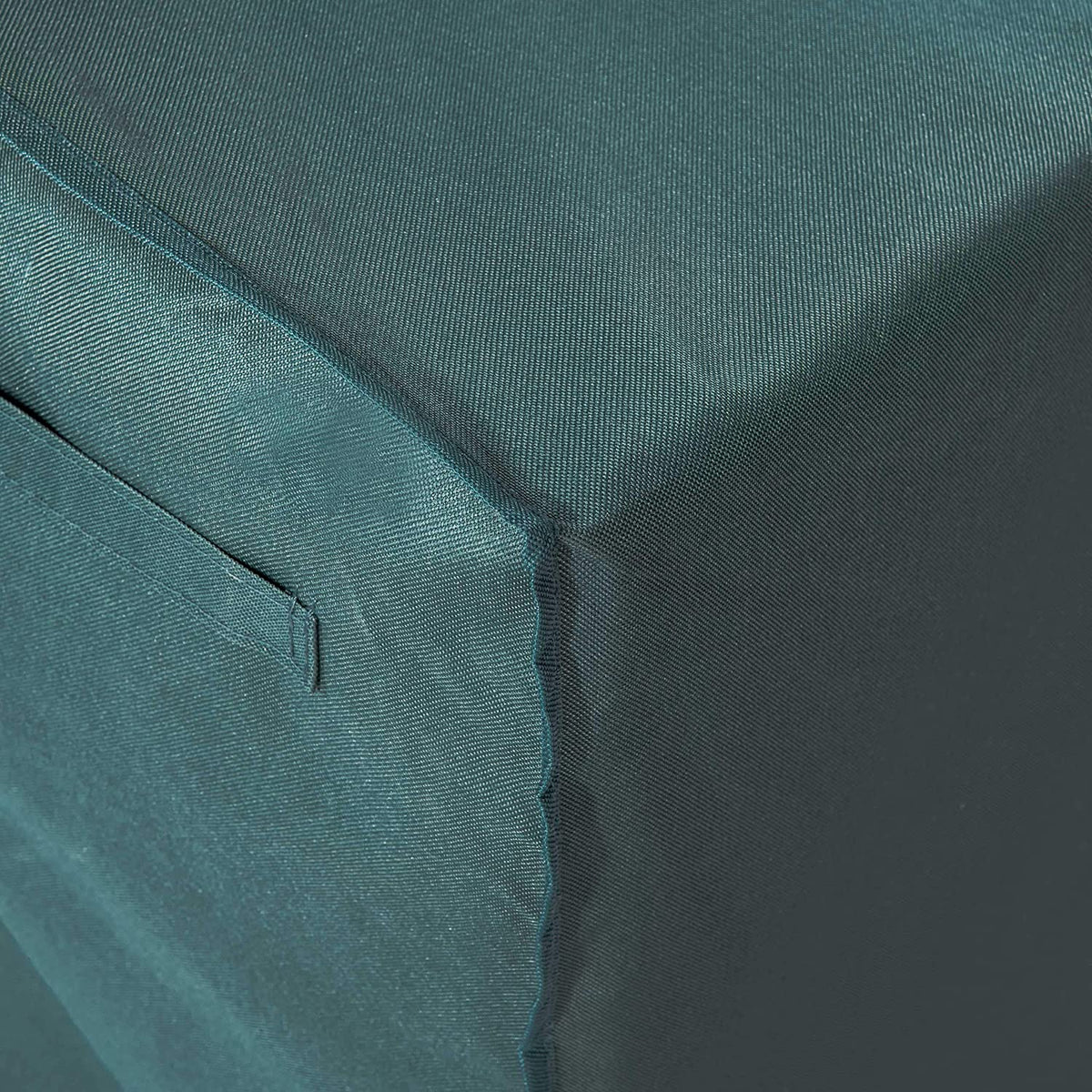 Abdeckplane für Gartentisch - 183 x 114,3 x 67,3 cm, grün/grau, wasserdicht, reißfest, UV-geschützt aus 600D Oxford Gewebe.